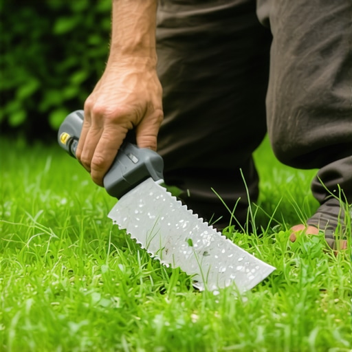 Why We Only Cut Sod with a Sharp Machete or Edger