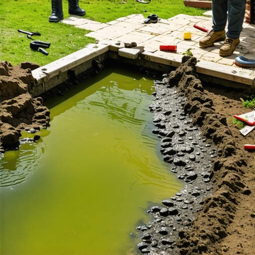 Why Your Pond Liner is Sinking and How to Secure It