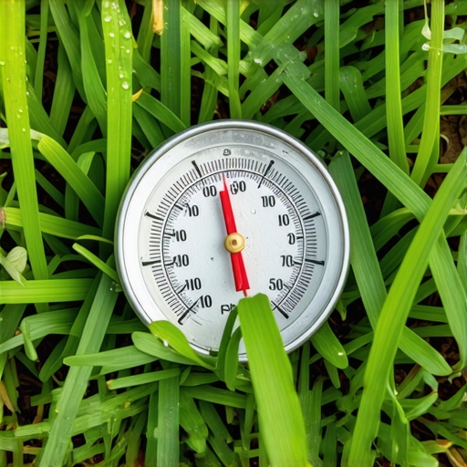 Applying pre-emergent when the soil hits fifty-five degrees