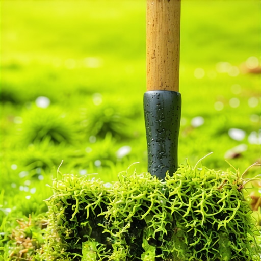 Removing Moss from North-Facing Lawns