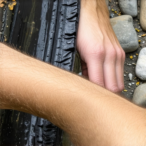 Repairing a Cracked Pond Liner with EPDM Tape