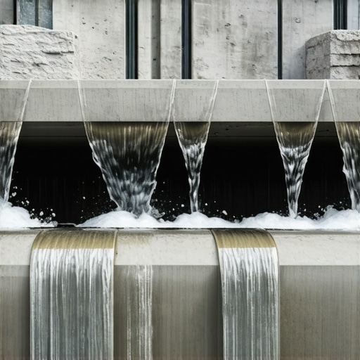 Stopping leaks in a concrete waterfall without a liner