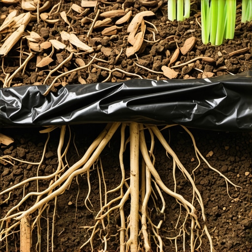Why you should never put plastic under your mulch beds
